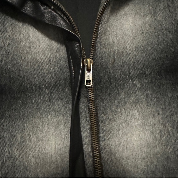 Derek Lam 10 Crosby Women’s plaid check lambskin trim Jacket Size 2 - Picture 7 of 11